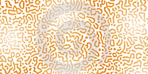 Vector Generative algorithm psychedelic background. Reaction-diffusion or turing pattern formation. Organic lines in memphis