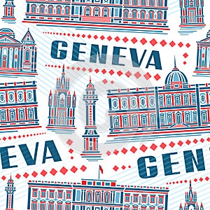 Vector Geneva Seamless Pattern