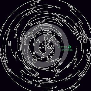 Vector genrative art