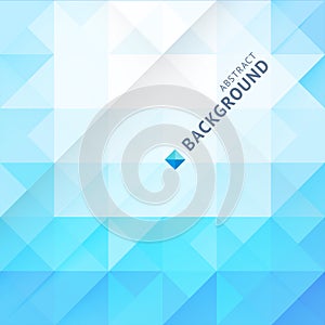 Vector geometric abstract background with triangles and lines.