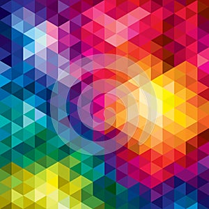 Vector geometric background