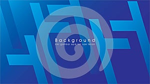 Vector geometric blue background cover. Light BLUE vector cover with stright stripes.