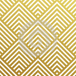 Vector geometric gold pattern