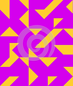 Vector geometric pattern with triangles. Modern stylish abstract background