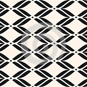 Vector geometric seamless pattern. Mesh texture. Art deco style