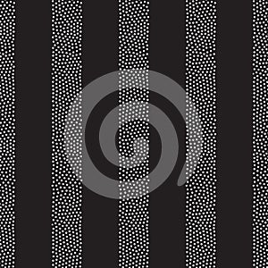 Vector geometric seamless pattern. Repeating abstract dots