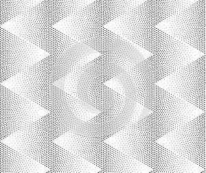 Vector geometric seamless pattern. Repeating abstract dots