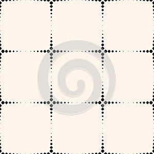 Vector geometric texture with small dots, flash, halftone crosses