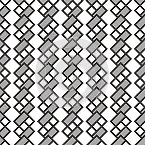 Vector geometrical black, grey and white square