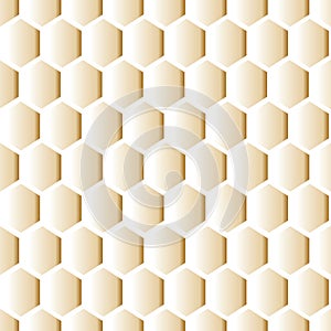 Vector geometrical honeycomb seamless pattern background