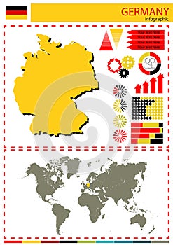 Vector Germany illustration country nation national culture conc