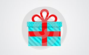 Vector gift box icon