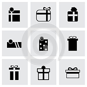 Vector gift icon set