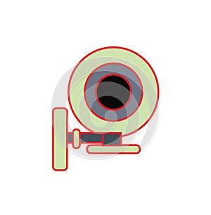 Vector gimble camera stabilizer illustration design .