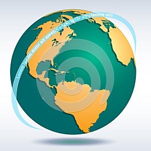 Vector Globe icon