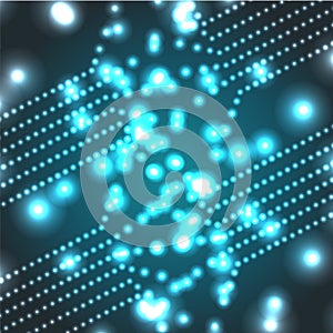 Vector glowing micro cosmos background. Eps10