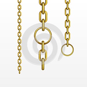 Vector Gold Chain