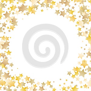 Vector gold glitter wave abstract background, golden sparkles on white background, Gold glitter card design.