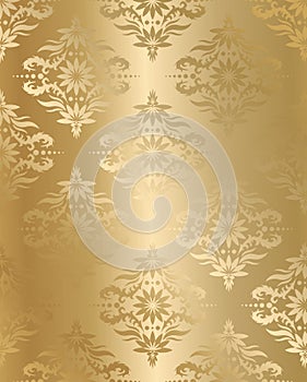 Vector golden silk photo