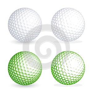 Vector golf Ball
