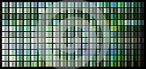 Vector Gradient swatches set. Green, emerald, chromium organic colors gradient swatch set vector. Shiny, elegant colors