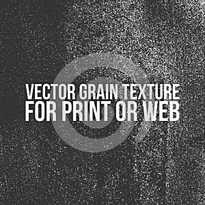 Vector Grain Texture for Print or Web