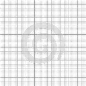 Vector graph millimeter paper seamless pattern