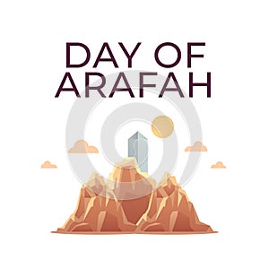 vector graphic of Day of Arafah ideal for Day of Arafah celebration