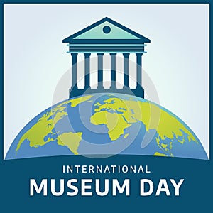 vector graphic of International Museum Day ideal for International Museum Day celebration