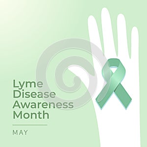 vector graphic of National Lyme Disease Awareness Month ideal for National Lyme Disease Awareness Month celebration