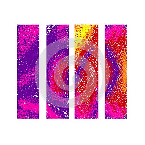 Vector graphic objects from the cicles