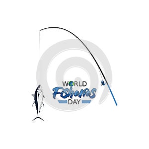 Vector graphic of world fisheries day good for world fisheries day celebration