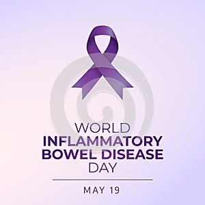 vector graphic of World Inflammatory Bowel Disease (IBD) Day photo