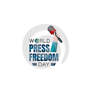 Vector graphic of world press freedom day good for world press freedom day celebration.