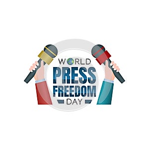 Vector graphic of world press freedom day good for world press freedom day celebration.