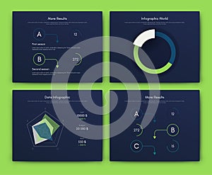 Vector graphics infographics with mobile phone. Template for creating mobile applications, workflow layout, diagram