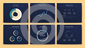 Vector graphics infographics with mobile phone. Template for creating mobile applications, workflow layout, diagram