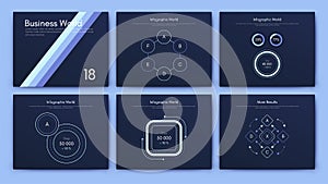 Vector graphics infographics with mobile phone. Template for creating mobile applications, workflow layout, diagram