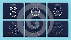 Vector graphics infographics with mobile phone. Template for creating mobile applications, workflow layout, diagram