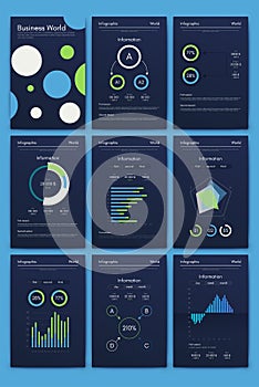 Vector graphics infographics with mobile phone. Template for creating mobile applications, workflow layout, diagram