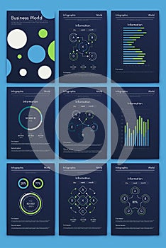 Vector graphics infographics with mobile phone. Template for creating mobile applications, workflow layout, diagram