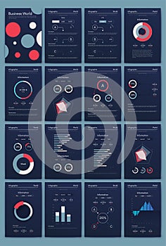 Vector graphics infographics with mobile phone. Template for creating mobile applications, workflow layout, diagram