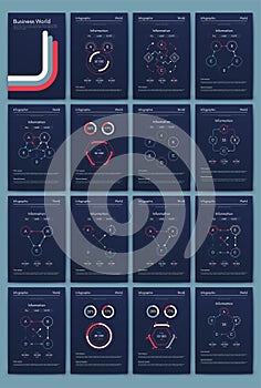 Vector graphics infographics with mobile phone. Template for creating mobile applications, workflow layout, diagram