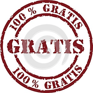 Vector gratis stamp