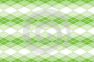 Vector Green Argyle