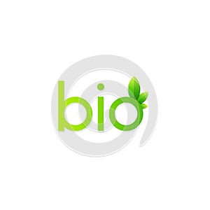 Vector green bio icon