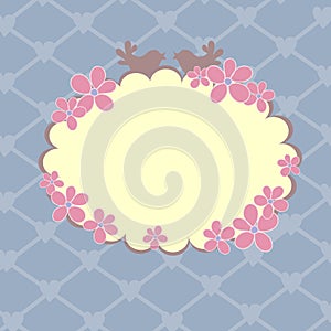 Vector greeting card