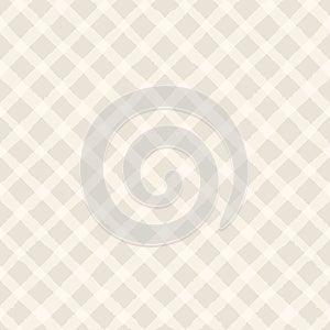 Vector grunge strokes criss cross seamless pattern on the beige background. photo