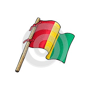 Vector of Guinean Flag