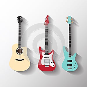 Vector guitars set